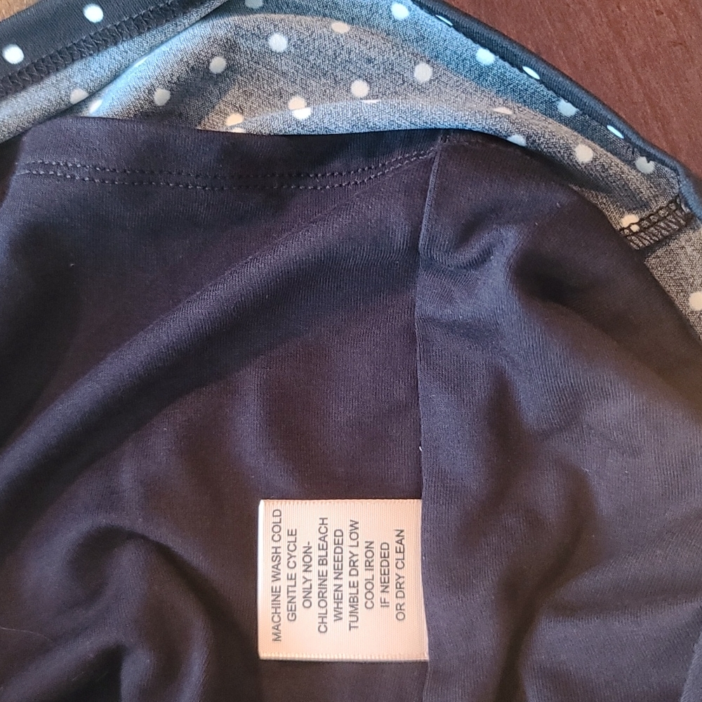 NWT Philosophy black/white polkadot skirt Large - Picture 7 of 8